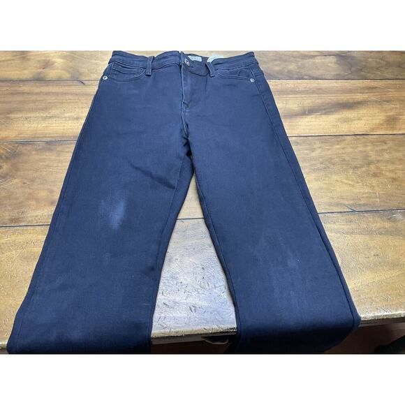 Stetson Western Jeans Womens High Rise Flare Dark Blue Size 4 Pants - Picture 6 of 13